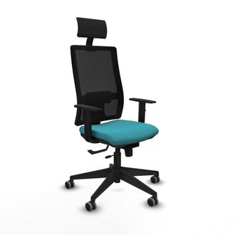 Piqueras y Crespo Silla De Oficina Con Cabecero Piqueras Y Crespo 1d066g1 Turquesa