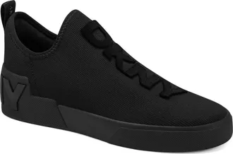DKNY Maize Knit Slip-On Sneaker in Black at Nordstrom, Size 7.5