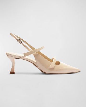 Alexandre Birman Tita Patent Slingback Pumps