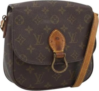 Louis Vuitton Pre-owned Canvas Cross Body Bag - Dames - Vintage Schoudertas - Bruin - ONE Size - Vintage