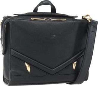 Fendi Pre-owned Handbags, female, Black, Size: ONE SIZE Pre-owned Vintage Handbag