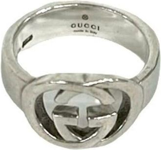 Gucci Silver Silver 925 Band Ring (Pre-Owned)