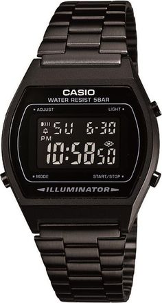 Casio Vintage Black Digital Bracelet Watch, 38.9mm x 35mm at Nordstrom