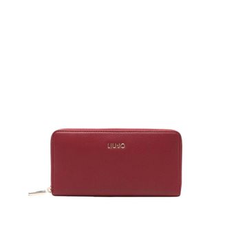Liu Jo Accessoires, Dames, Rood, ONE Size, Leer, Liu Jo Portemonnees
