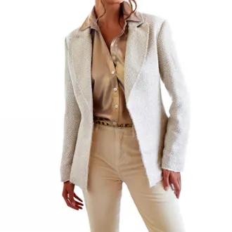 Finley Tweed Baxter Jacket In White
