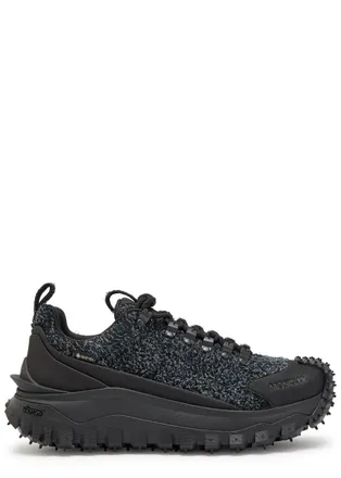 Moncler Trailgrip Apex Gtx Brushed Suede Sneakers - Blue - 44 (IT44/ UK10)