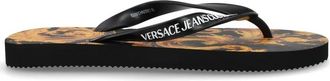 Versace Jeans Couture Fondo Flip Flop Dis. SQ7 - - Shoes - Donna - Nero - 36 EU