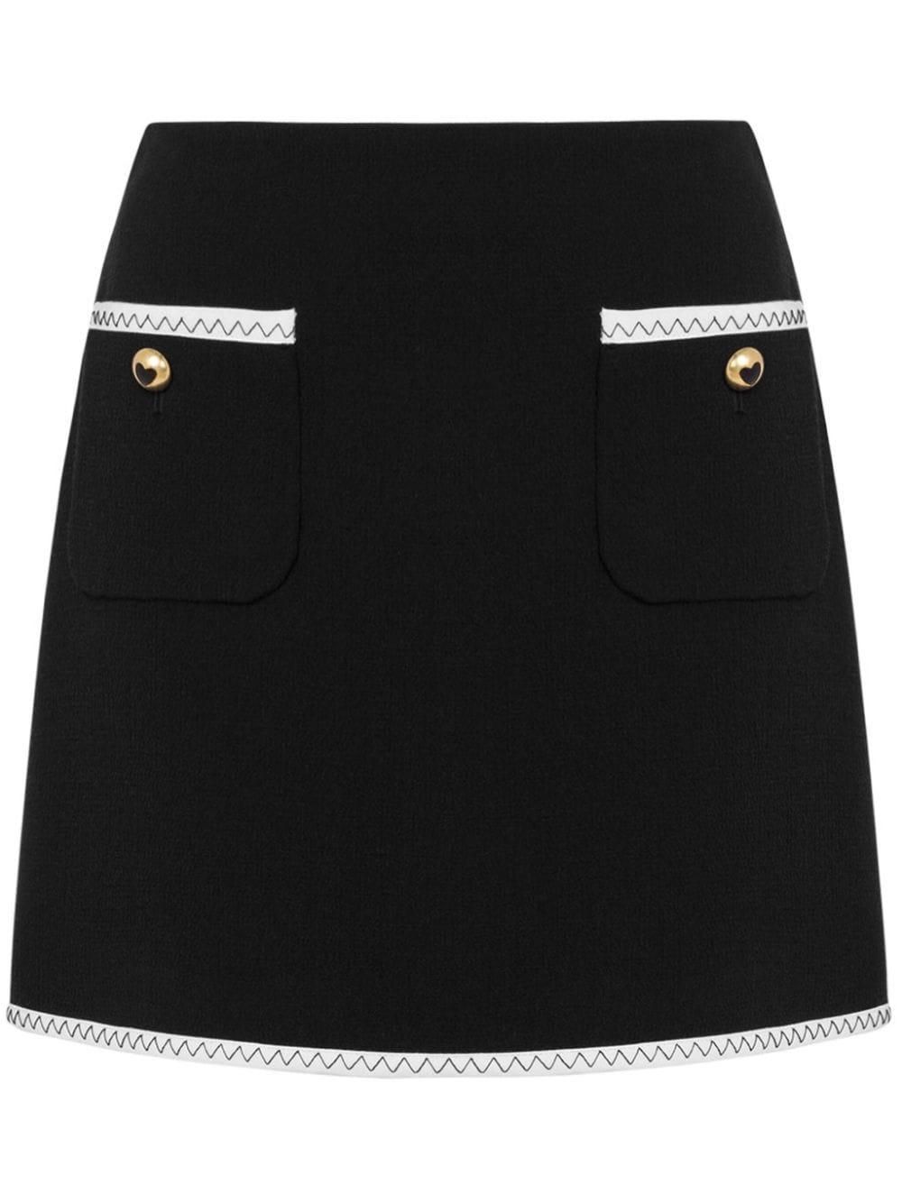 ミニスカート Moschino 'Texture' Print Mini Skirt Moschino Texture Print Mini Skirt from $586.00 - on Stylight