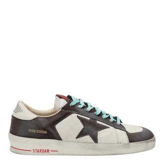 Golden Goose Sneakers, male, White, 12 UK, Worn Leather Star Trainers