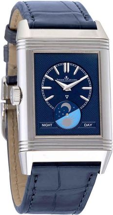 Jaeger-LeCoultre Reverso Tribute Silver Dial Mens Hand Wound Watch Q3958420