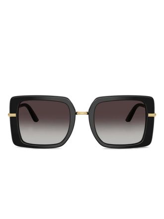 Dolce & Gabbana Eyewear Occhiali da sole squadrati - Nero