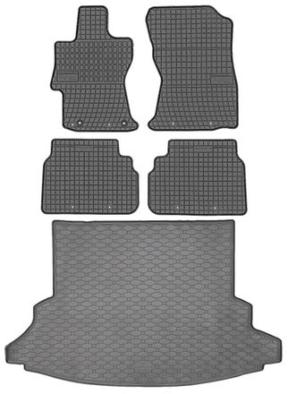 OEM Juego De Alfombrillas De Goma Para Coche Y Alfombrilla Para Maletero Para Subaru Impreza V Sed&aacute;n (2018-2023)