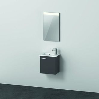 Duravit Duravit - Xbase, Juego De Muebles De Pared, Con Espejo Led, Lavabo