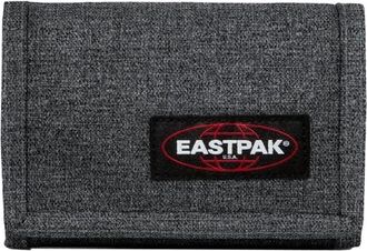Eastpak Accessoires, Dames, Grijs, ONE Size, Denim, Zwarte Denim Crew Simple Portemonnee