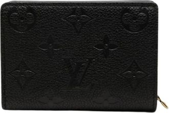 Louis Vuitton Pre-owned Wallets, female, Black, Size: ONE SIZE Pre-owned Clea Wallet