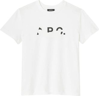 A.P.C. A. P.C.-T Shirt Bianco-Uomo