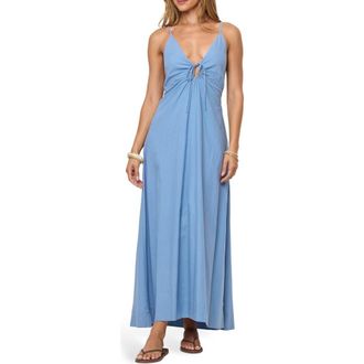 L*Space Mabel Cover-Up Maxi Dress in Chambray at Nordstrom, Size X-Small