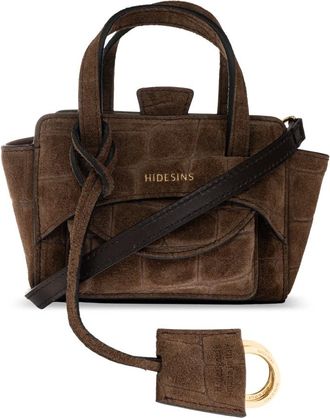 Hidesins Borsa Flap XS - - Bags - Donna - Marrone - ONE SIZE
