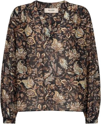 Mos Mosh MOS Mosh, Dames, Blouses & Shirts, Veelkleurig, Maat: XL