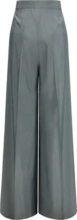 Max Mara Womens Bicolor Wool Oves Aries Casual Pants