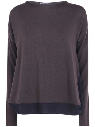Pierantonio Gaspari Sweater Bicolor Pullover