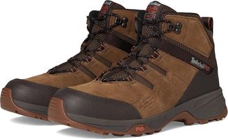 Timberland Switchback LT 6 Inch Steel Safety Toe Industrial Work Hiker Boots Mens Work Boots Brown/Gum 1 : 14 D - Medium, Leather