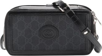 Gucci Pre-owned Cross Body Bags, female, Black, Size: ONE SIZE Pre-owned Crossbody Bag