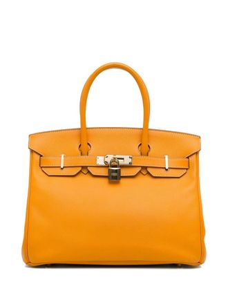 Hermès 2012 pre-owned Birkin Retournè 30 handbag - Orange