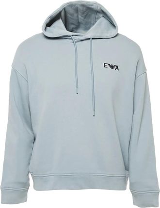 Emporio Armani Felpa con cappuccio - Blu