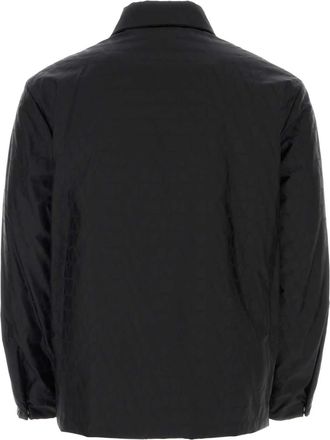 Valentino Garavani Mens Black Toile Iconographe Shirt Sttoileiconographneronero Camicie