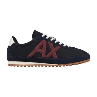 A|X Armani Exchange Sneakers con logo - - Shoes - Uomo - Blu - 42 1/2 EU