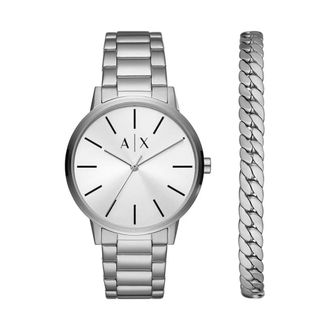 A|X Armani Exchange Heren, Accessoires, Grijs, Maat: ONE Size