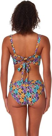 Sunsets Unforgettable Bikini Swim Bottoms in Trellis Blooms at Nordstrom, Size X-Large