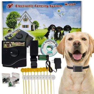 OEM Sistema De Valla El&eacute;ctrica Para Perros, Corral Y Collar, 300 M, 227