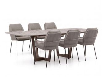 Suns Punta/Palermo 240cm dining tuinset 7-delig