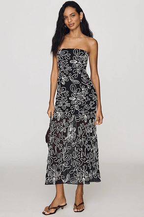 Saylor Kriss Strapless Midi Dress