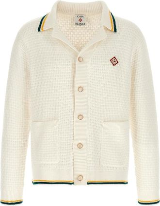 Casablanca Pyramid Of Oranges Cardigan
