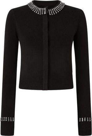 Pinko Stijlvolle Cardigan Mod. Spezzino - Dames - Vesten - Zwart - M - Truien & Vesten