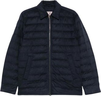 Herno Down Jassen - Heren - Winterjassen - Blauw - 2XL - Jassen