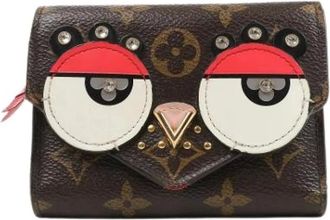 Louis Vuitton Pre-owned Wallets, female, Red, Size: ONE SIZE Pre-owned Victorine Lovely Birdwallet