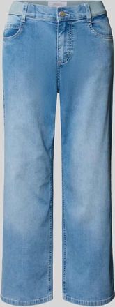 Angels Caprijeans mit elastischem Bund Modell Linn in Hellblau, Gr&ouml;&szlig;e 34/26