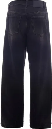 Haikure Womens Jeans Bonnie Zip Vintage Black Cotton