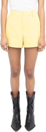 Zadig&Voltaire Sidou Shorts in Banana at Nordstrom, Size 2 Us