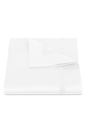 Matouk Nocturne Duvet Cover in White at Nordstrom, Size Full