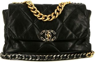 Chanel 2020 19 shoulder bag - women - Leather - One Size - Black
