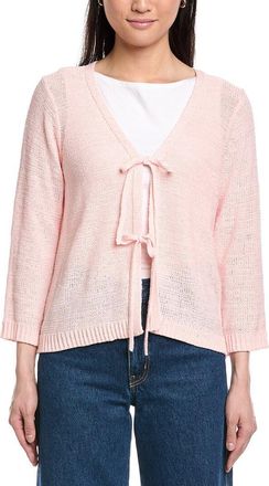 Jones New York Tie-Front Cardigan