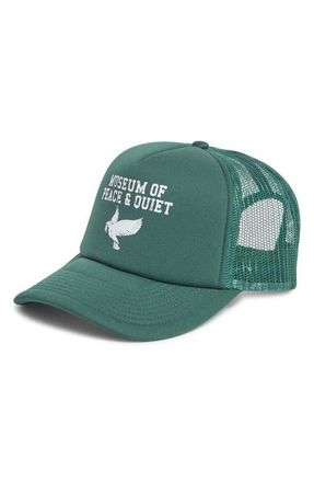 Museum of Peace and Quiet P.E. Trucker Hat in Forest at Nordstrom