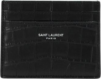 Saint Laurent Logo Card Holder