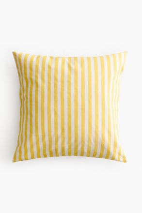 H&M Outdoor canvas cushion cover - Yellow