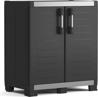 Keter Armadio Porta Utensili Garage Xl Keter Basso Ripiani Rinforzati 1 Mt